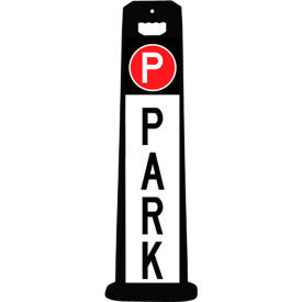 Plasticade 4100-BK-PARK5 Compact PARK Sign Black 4100-BK-PARK5