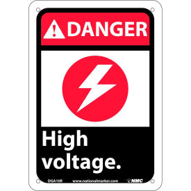 Graphic Signs - Danger High Voltage - Plastic 7