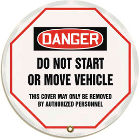 Accuform KDD814 Stopout® Steering Wheel Message Cover Vinyl 16
