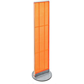 Global Approved 700277-ORG Pegboard Floor Stand 13.5