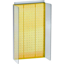 Global Approved 700355-YEL Pegboard Powerwing Display 13.5