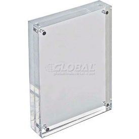 Global Approved 104434 Acrylic Vertical/Horizontal Block Frame 5