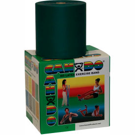 CanDo® Latex-Free Exercise Band Green 50 Yard Roll 1 Roll/Box 10-5623