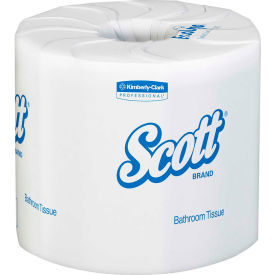 Scott® Essential 100 Recycled Fiber SRB Bathroom Tissue Septic Safe 473 Sheet/Roll 80 Rolls KIM13217