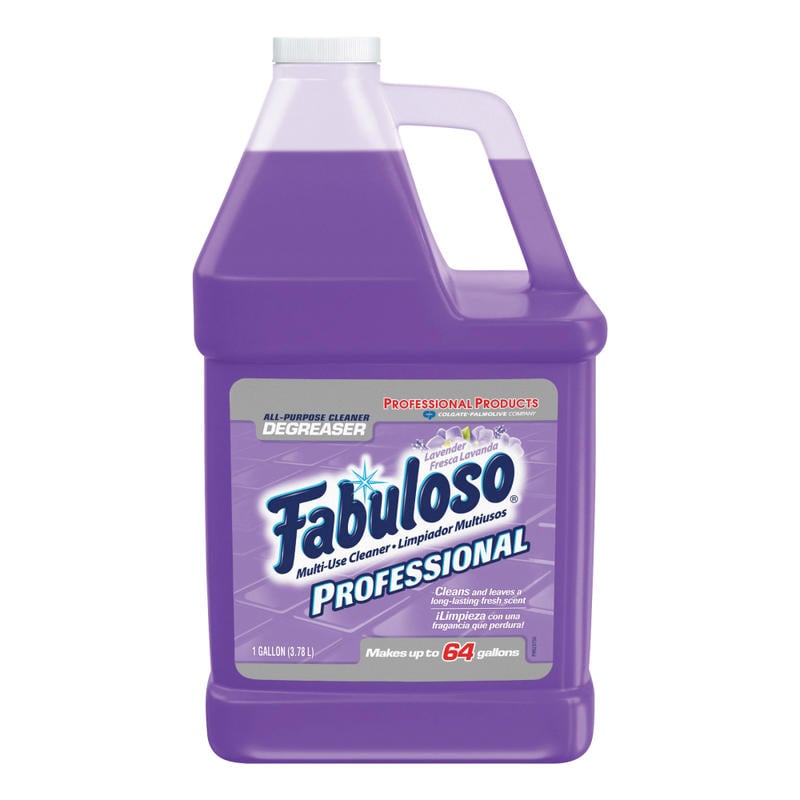 Fabuloso All-Purpose Cleaner, Lavender Scent, 1 Gallon, Case Of 4 Bottles (Min Order Qty 2) MPN:05253CT