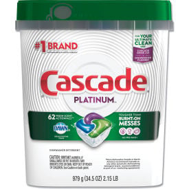 Cascade® ActionPacs Fresh Scent 31.8 oz Tub 59 Pacs/Tub 15534PK