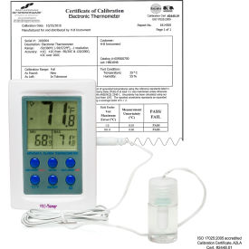 H-B Frio Temp Calibrated Dual Zone Elec Verification Thermometer -50/70C General Calibration 610000400