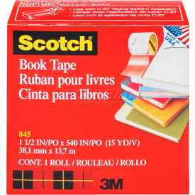 Scotch® Book Tape 845 1-1/2