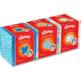 Kleenex® Boutique Anti-Viral Facial Tissue Pop-Up Box 3-Ply White 55 Sheets/Box 3 Boxes/PK KCC21286