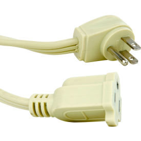 Sunlite® Medium Duty Appliance Extension Cord 14/3 Gauge 15A 125V 15'L Beige/Gray 04165-SU