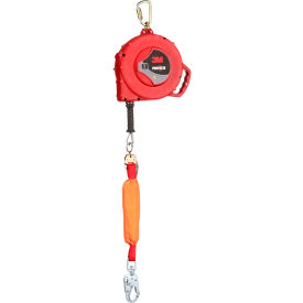 3M Protecta Modular Connector Self Retracting Lifeline Galvanized Cable & Steel Snap Hook 50'L 7100318448