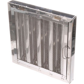 Allpoints 8014144 Hood Filter Type6 Stainless Steel 16X16 W/Spk Arst Btm Brk 8014144