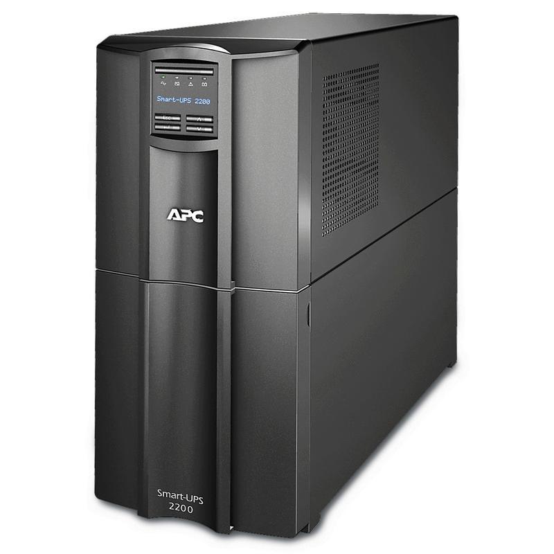 APC Smart-UPS 10-Outlet Tower With SmartConnect, 2, 200VA/1, 920 Watts, SMT2200C MPN:SMT2200C