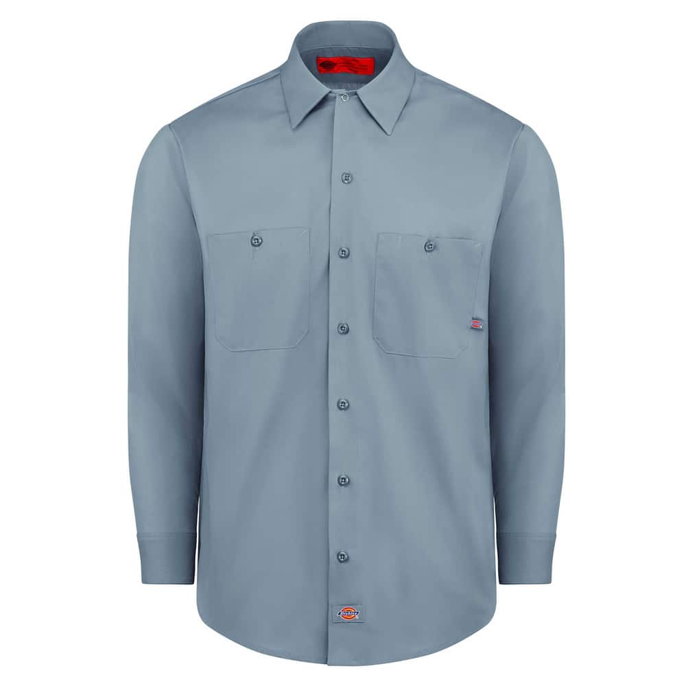 Shirts; Garment Style: Long Sleeve Regular ; Garment Type: General Purpose ; Size: X-Large ; Color: Graphite Gray ; Material: Cotton; Polyester ; Chest Size (Inch): 46 to 48 MPN:L535GG RG XL