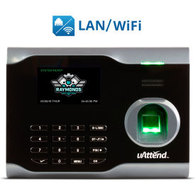 uAttend Fingerprint Internet Ready Wifi Time Clock BN6500