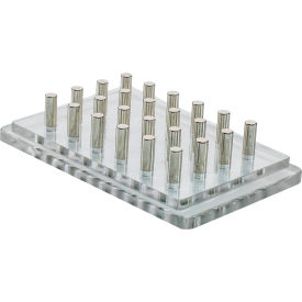 Bel-Art Magnetic Bead Separation Rack for 96-Well PCR Tube Plate 199000003