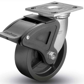 Colson® 4 Series Swivel Plate Caster 4.06109.839 BRK4 Polyolefin With Brake 6