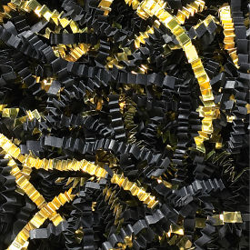GoVets™ Crinkle Paper Blends 10 lbs. Black/Gold 77965B31
