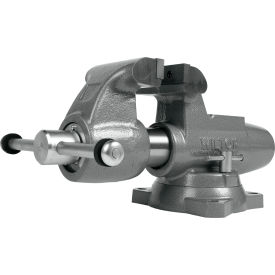 Wilton Machinist Jaw Round Channel Vise with Swivel Base 5