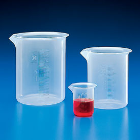 Beaker Polypropylene Molded Graduations 1000mL 601808-1
