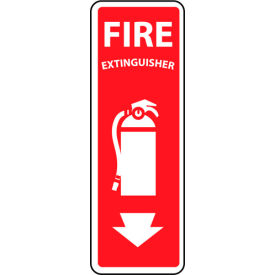 NMC™ Fire Safety Vinyl Sign Fire Extinguisher 4