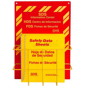 Horizon Mfg. Tri-Lingual SDS Binder and Safety Station 3015 1-1/2