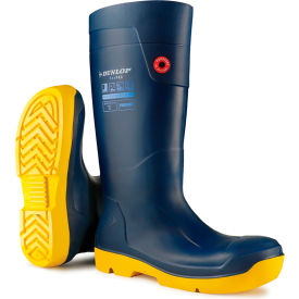 Dunlop®SeaPro Purofort® Full Safety Knee Boots Steel Toe Size 6 Blue EH62F3306