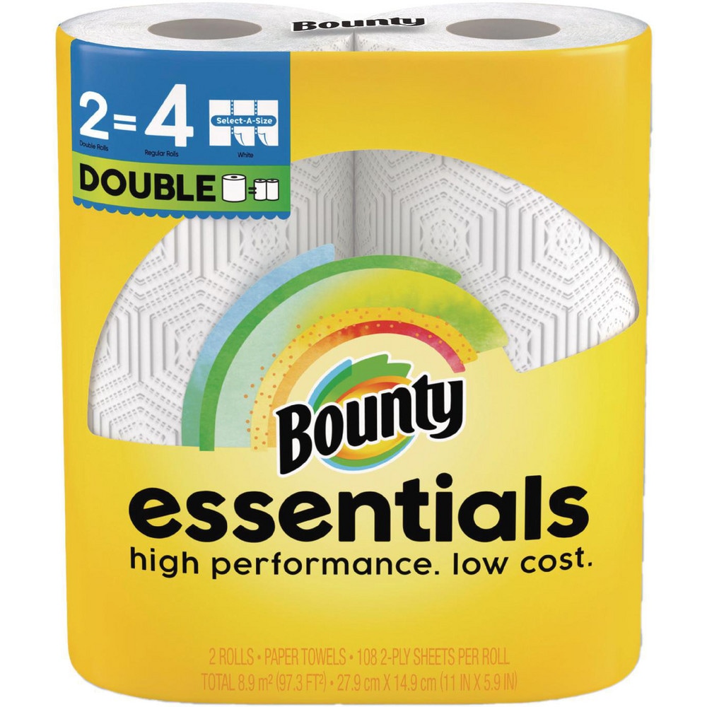 Paper Towels; Form: Perforated Roll ; Container Type: Plastic Overwrap ; Recycled Fiber: No ; Color: White ; Roll per Case: 16 ; Fits Dispenser: None MPN:PGC14019 - Pkg Qty 8