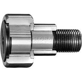 IKO Cam Follower ECC Collar Full Comp Crown OD SCDR Slot DBL Sealed 35mm OD 18mm W M16 x 1.5 THR CFE16VUUR