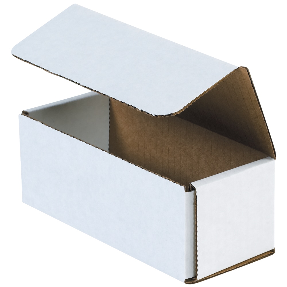 Partners Brand Corrugated Mailers 9in x 6in x 3in, White, Bundle of 50 MPN:M963