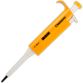 Pipette Diamond Adjustable Volume 5 - 50uL Yellow 3301-50