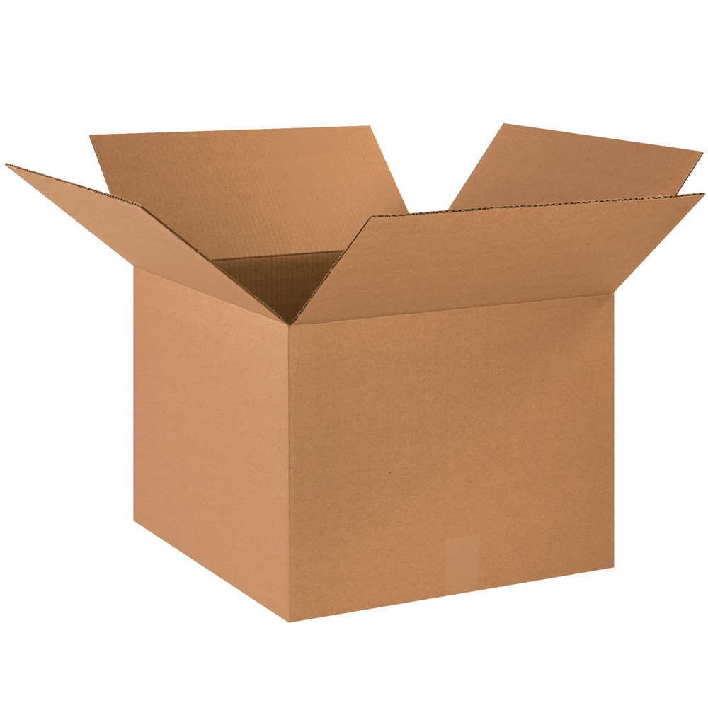 Partners Brand Corrugated Boxes, 18in x 18in x 14in, Kraft, Pack Of 20 MPN:181814