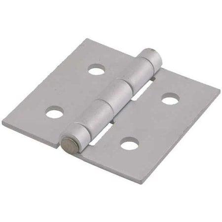 Door and Butt Hinge, Bronze, 3 in Leaf W x 3 in Leaf H, Anodized Aluminum MPN:2085