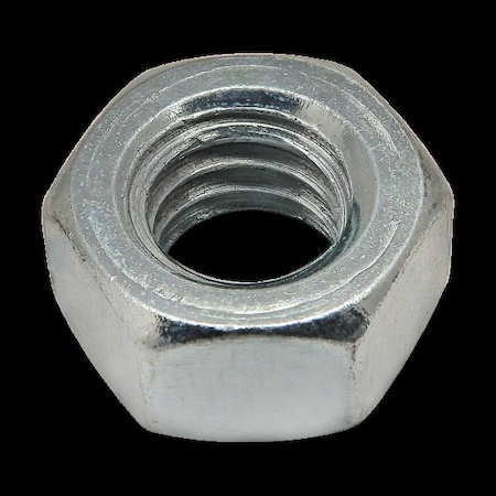 Hex Nut, 5/16-18, Steel, Zinc Plated MPN:3714