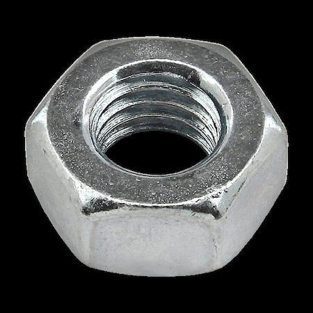 Hex Nut, M8-1.25, Steel, Zinc Plated MPN:3821