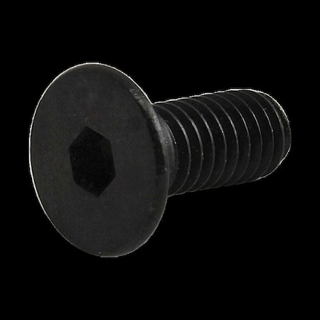 M4-0.70 Socket Head Cap Screw, Flat, Black Oxide Steel, 10 mm Length MPN:11-4710