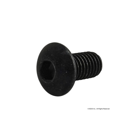 M5-0.80 Socket Head Cap Screw, Button, Black Oxide Steel, 10 mm Length MPN:11-5310