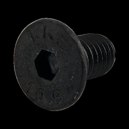 M5-0.80 Socket Head Cap Screw, Flat, Black Oxide Steel, 10 mm Length MPN:11-5710