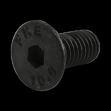 M5-0.80 Socket Head Cap Screw, Flat, Black Oxide Steel, 12 mm Length MPN:11-5712