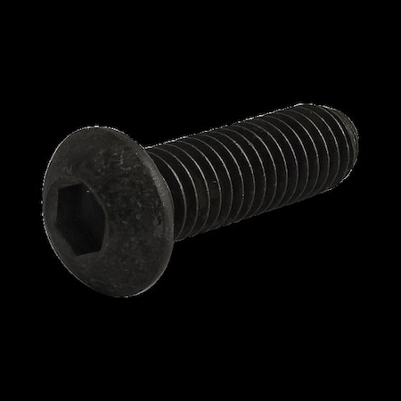 M6-1.00 Socket Head Cap Screw, Button, Black Oxide Steel, 20 mm Length MPN:11-6320