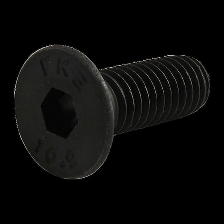 M10-1.50 Socket Head Cap Screw, Flat, Black Oxide Steel, 18 mm Length MPN:11-6718