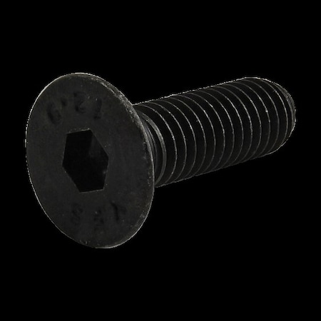 M6-1.00 Socket Head Cap Screw, Flat, Black Oxide Steel, 20 mm Length MPN:11-6720