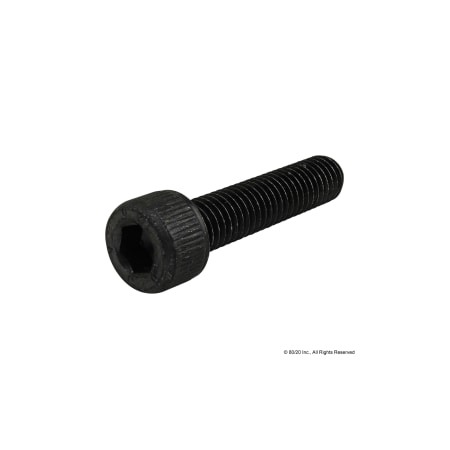 M8-1.25 Socket Head Cap Screw, Black Oxide Steel, 35 mm Length MPN:11-8535