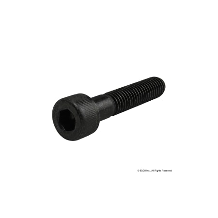 M8-1.25 Socket Head Cap Screw, Black Oxide Steel, 40 mm Length MPN:11-8540
