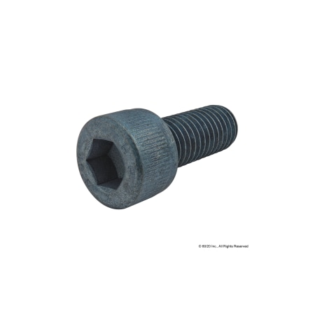 M10 Socket Head Cap Screw, Zinc Plated Steel, 25 mm Length MPN:13-1525