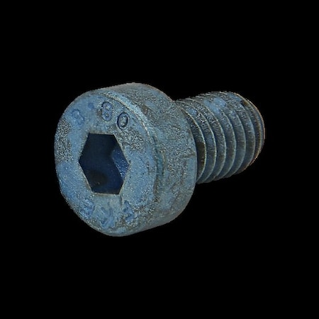 M6-1.00 Socket Head Cap Screw, Blue Zinc Plated Steel, 10 mm Length MPN:13-1993