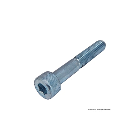 M10-1.50 Socket Head Cap Screw, Blue Zinc Plated Steel, 50 mm Length MPN:13-3956