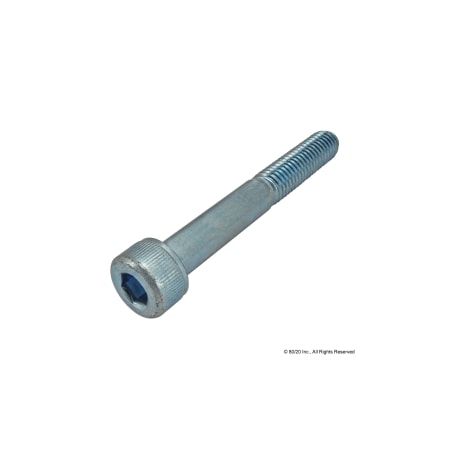 M10-1.50 Socket Head Cap Screw, Blue Zinc Plated Steel, 60 mm Length MPN:13-3957