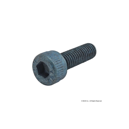 M5-0.80 Socket Head Cap Screw, Blue Zinc Plated Steel, 16 mm Length MPN:13-5516