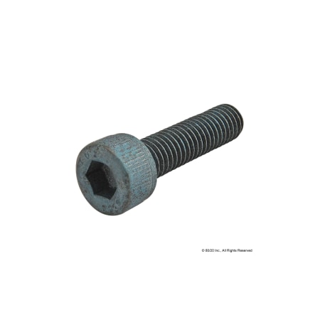 M5-0.80 Socket Head Cap Screw, Blue Zinc Plated Steel, 20 mm Length MPN:13-5520